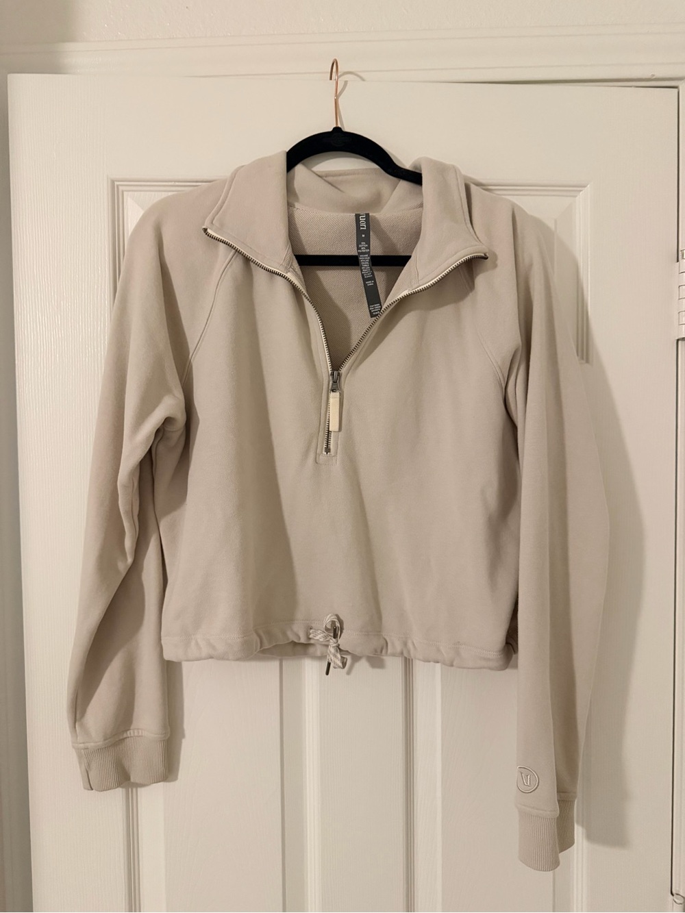 Vuori Cropped Half-Zip Pullover